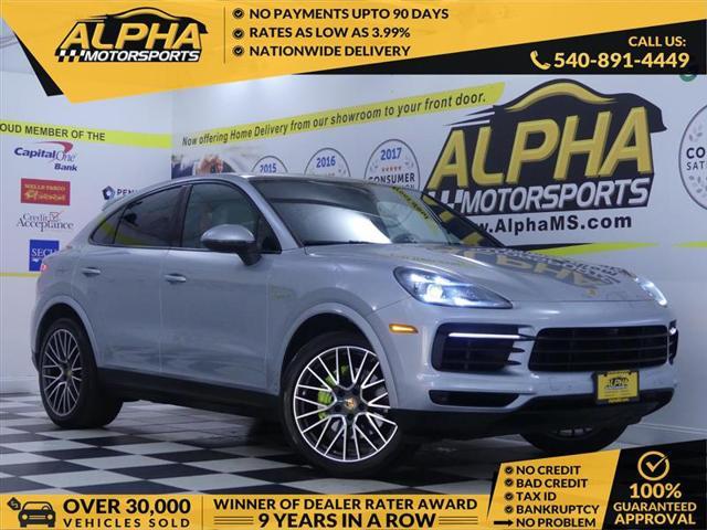 used 2021 Porsche Cayenne E-Hybrid car, priced at $55,000