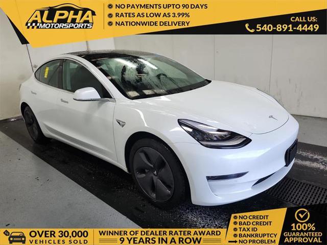 used 2020 Tesla Model 3 car, priced at $19,000