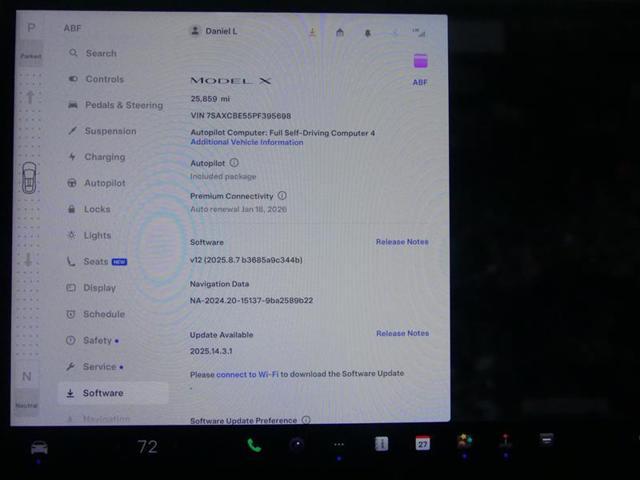 used 2023 Tesla Model X car, priced at $50,000