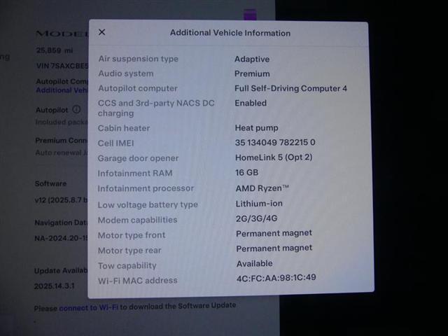used 2023 Tesla Model X car, priced at $50,000
