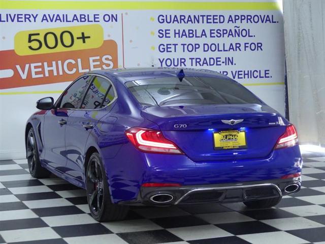 used 2021 Genesis G70 car, priced at $28,900