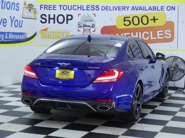 used 2021 Genesis G70 car, priced at $28,900