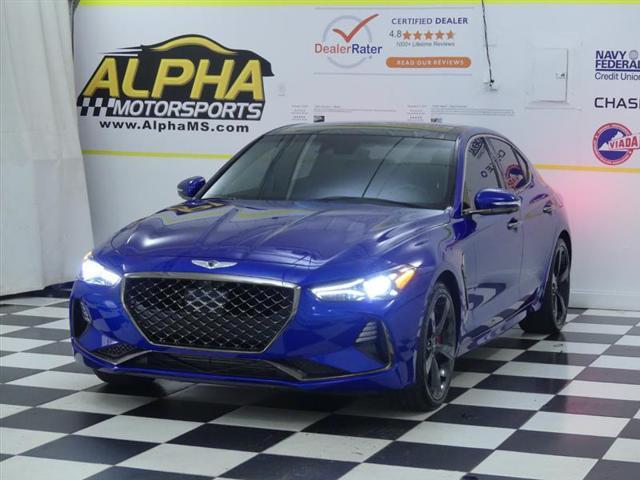 used 2021 Genesis G70 car, priced at $28,900