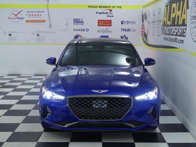 used 2021 Genesis G70 car, priced at $28,900