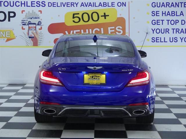 used 2021 Genesis G70 car, priced at $28,900