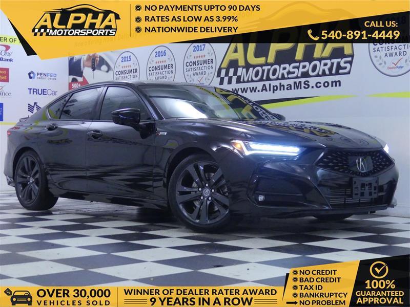 used 2021 Acura TLX car, priced at $31,000