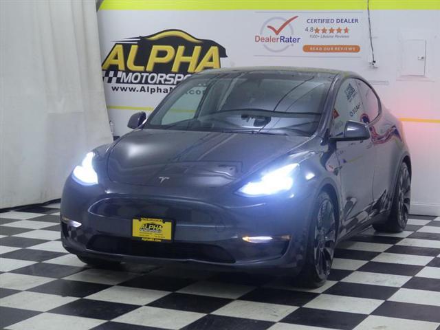 used 2021 Tesla Model Y car, priced at $19,999