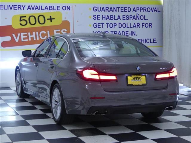 used 2022 BMW 530 car, priced at $31,750