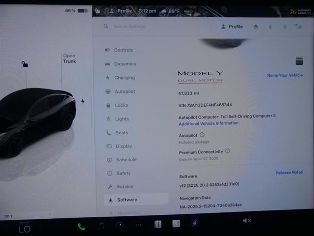 used 2022 Tesla Model Y car, priced at $26,500