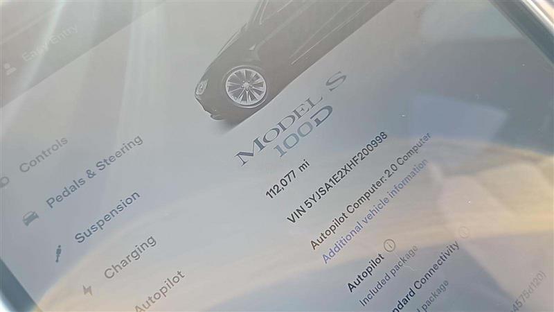 used 2017 Tesla Model S car, priced at $17,999