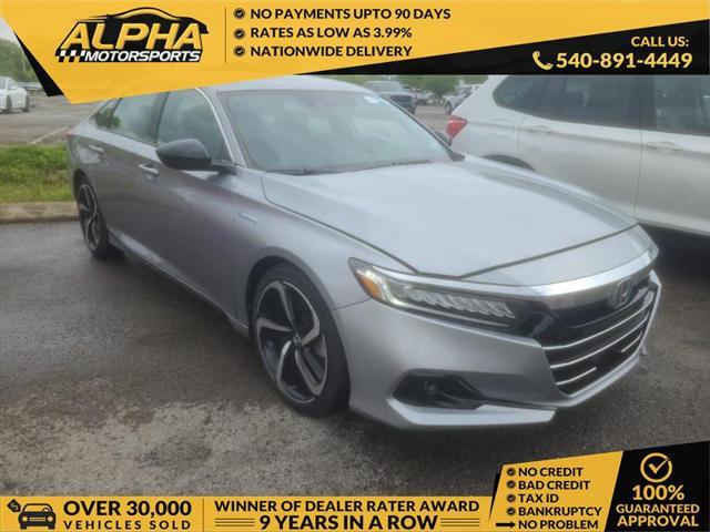 used 2022 Honda Accord Hybrid car, priced at $25,000