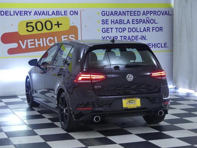 used 2021 Volkswagen Golf GTI car, priced at $25,000