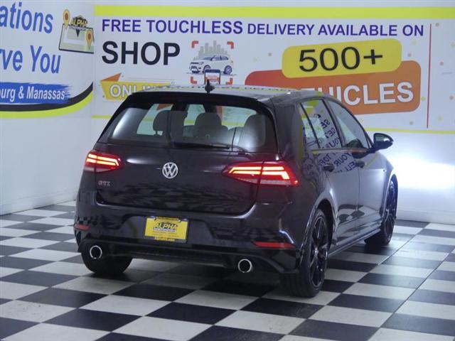 used 2021 Volkswagen Golf GTI car, priced at $25,000