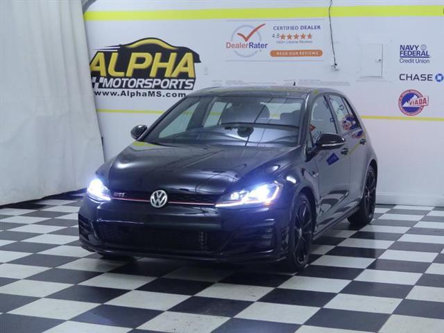 used 2021 Volkswagen Golf GTI car, priced at $25,000