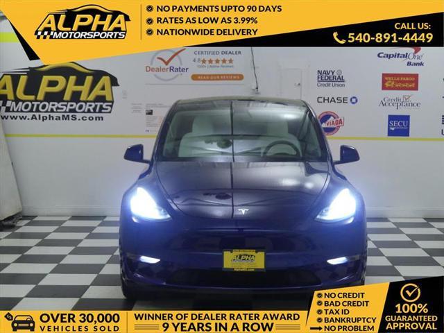 used 2020 Tesla Model Y car, priced at $23,500