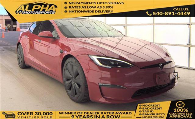 used 2022 Tesla Model S car, priced at $35,000