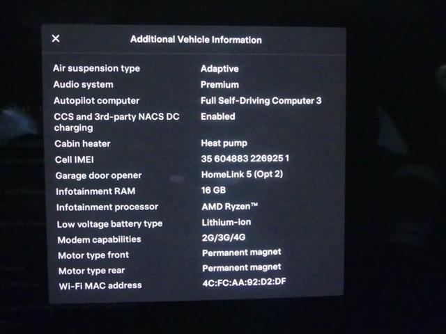 used 2023 Tesla Model S car, priced at $42,500