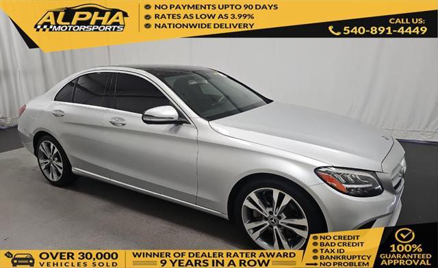 used 2020 Mercedes-Benz C-Class car, priced at $19,000