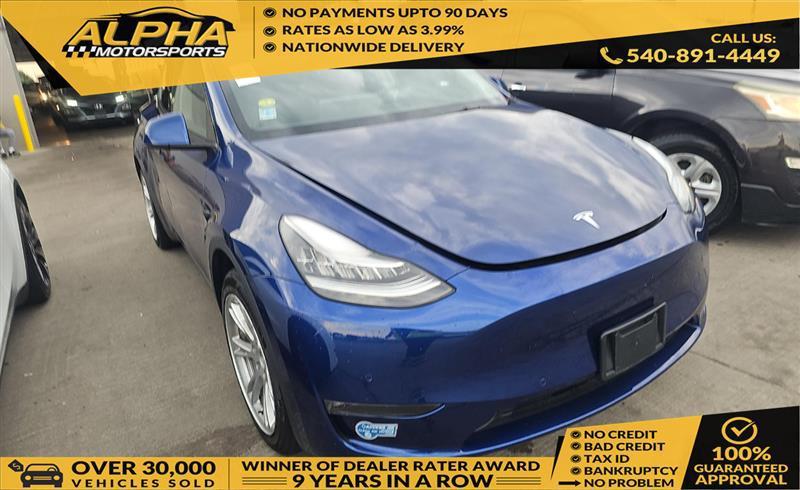used 2021 Tesla Model Y car, priced at $22,500