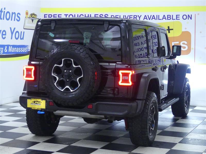 used 2022 Jeep Wrangler Unlimited 4xe car, priced at $31,999