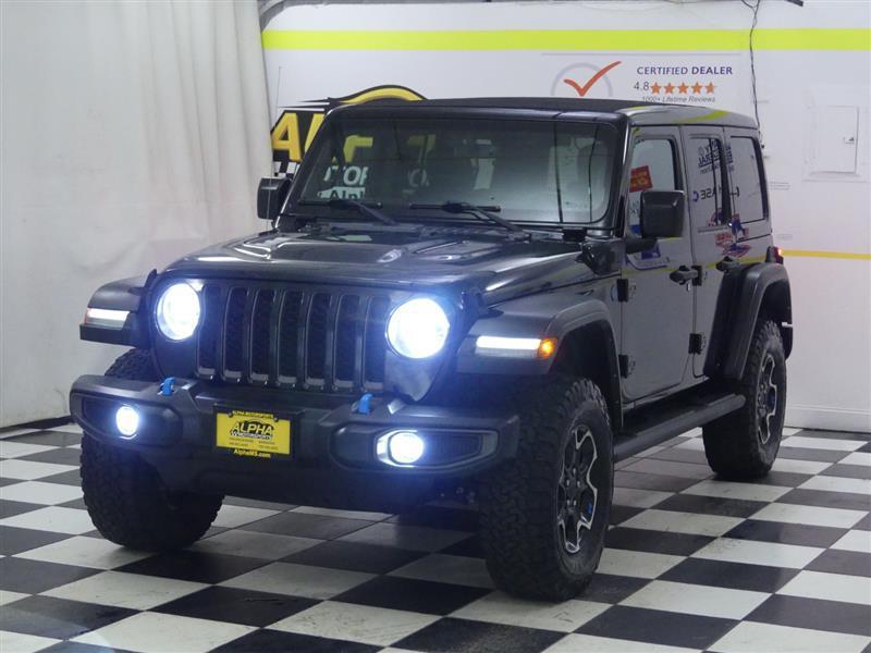 used 2022 Jeep Wrangler Unlimited 4xe car, priced at $31,999