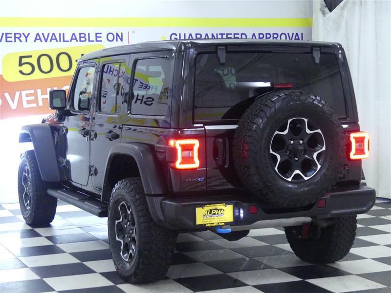 used 2022 Jeep Wrangler Unlimited 4xe car, priced at $31,999