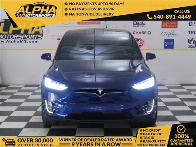 used 2021 Tesla Model X car, priced at $34,500