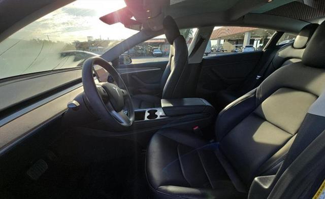 used 2022 Tesla Model 3 car, priced at $21,000