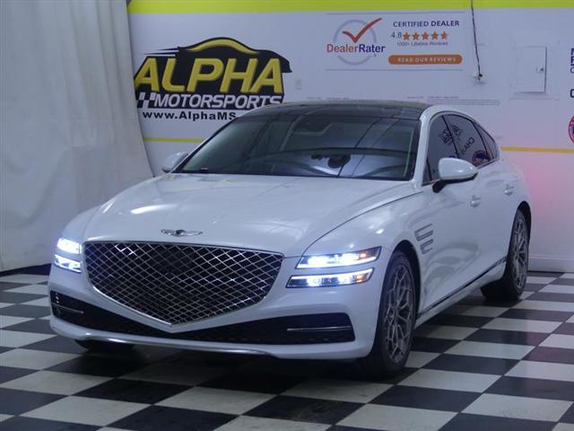 used 2021 Genesis G80 car, priced at $29,500