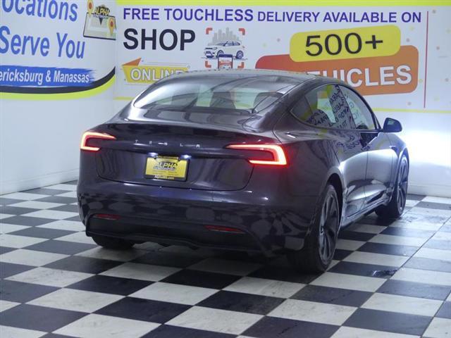 used 2024 Tesla Model 3 car, priced at $30,750