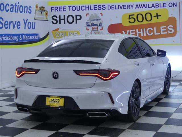 used 2021 Acura TLX car, priced at $29,450