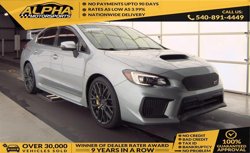 used 2019 Subaru WRX STI car, priced at $31,000