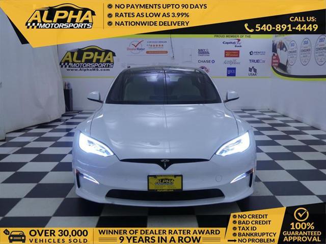 used 2021 Tesla Model S car, priced at $40,000