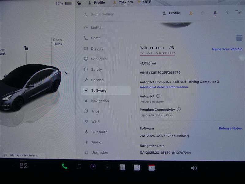 used 2023 Tesla Model 3 car, priced at $26,500