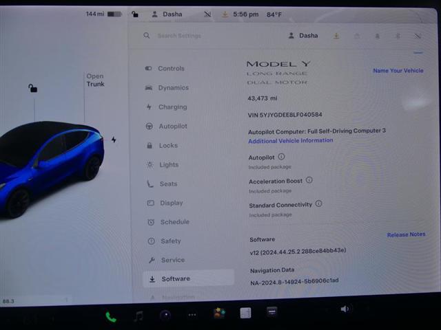 used 2020 Tesla Model Y car, priced at $21,900