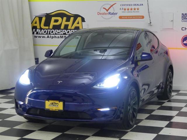used 2020 Tesla Model Y car, priced at $21,900