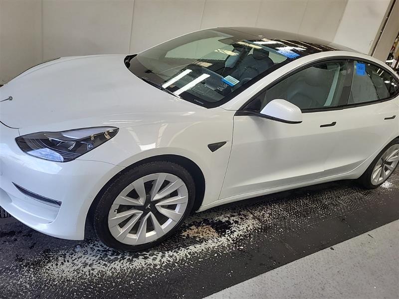used 2022 Tesla Model 3 car, priced at $23,900
