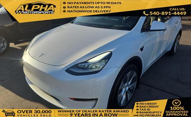 used 2021 Tesla Model Y car, priced at $24,500