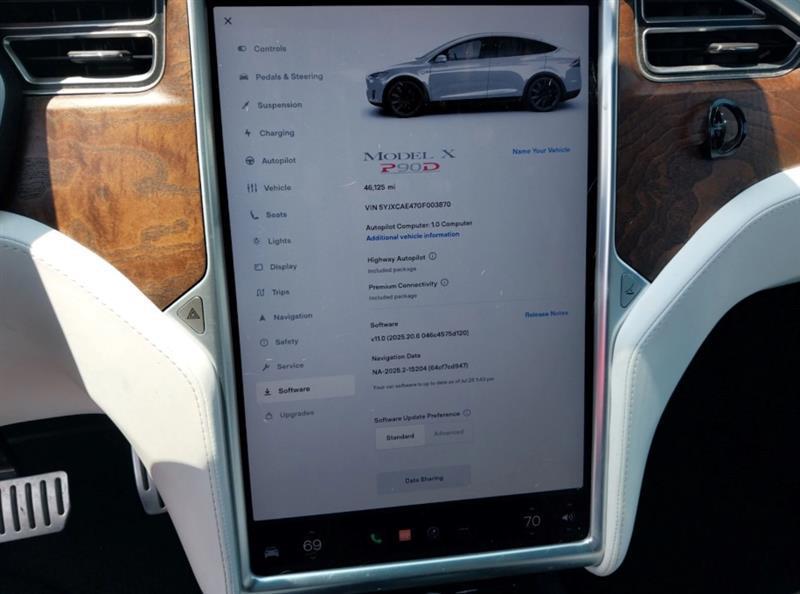 used 2016 Tesla Model X car, priced at $28,000