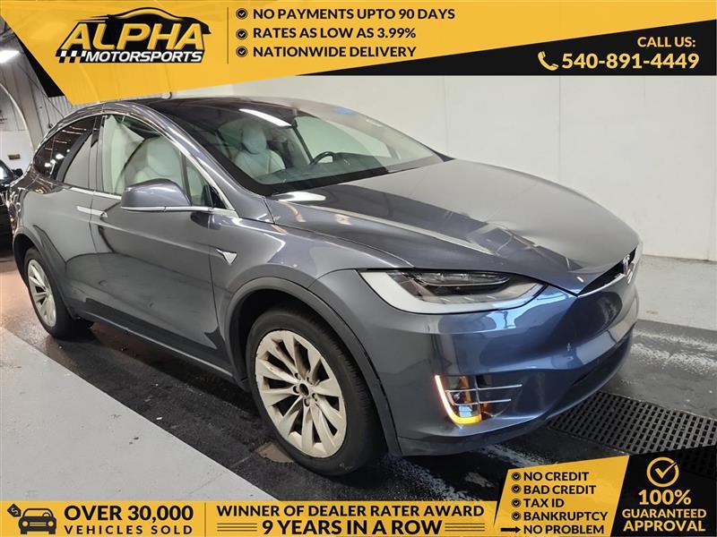 used 2018 Tesla Model X car, priced at $19,300