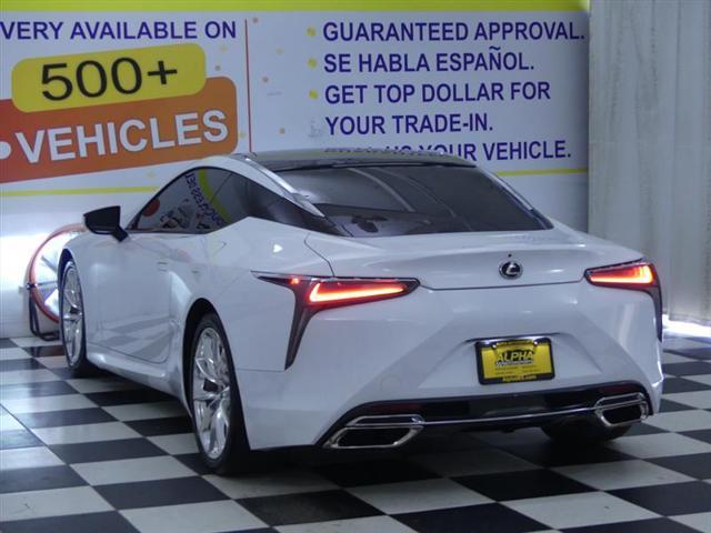 used 2018 Lexus LC 500 car, priced at $57,500