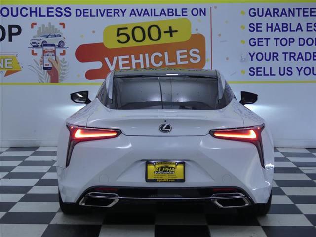 used 2018 Lexus LC 500 car, priced at $57,500