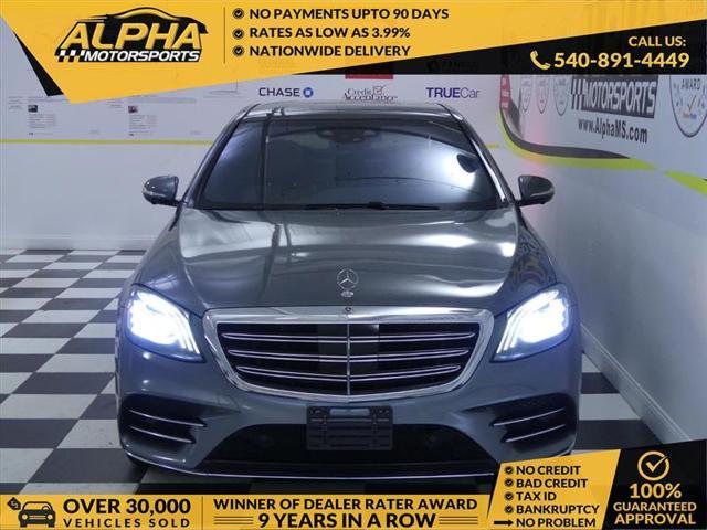 used 2018 Mercedes-Benz S-Class car, priced at $36,000