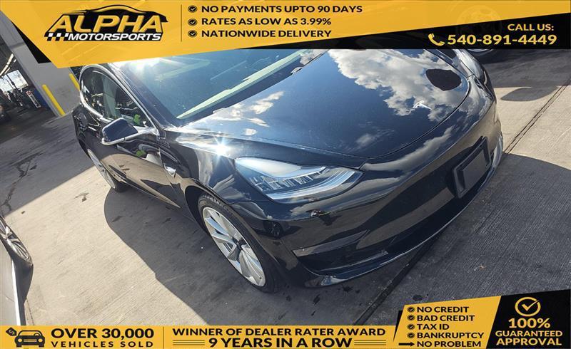 used 2020 Tesla Model 3 car, priced at $12,500