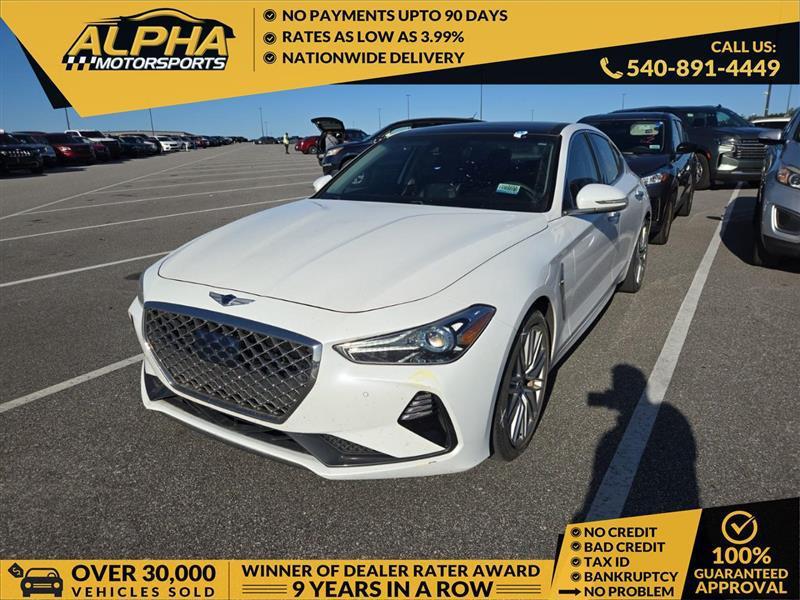 used 2020 Genesis G70 car, priced at $21,000