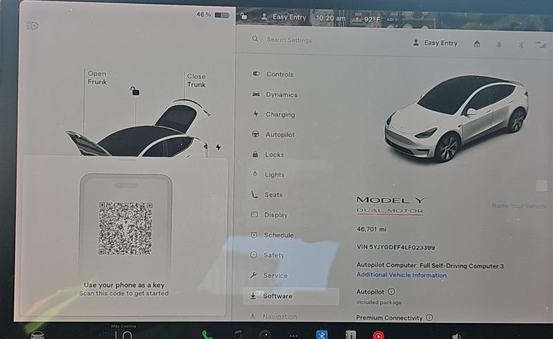 used 2020 Tesla Model Y car, priced at $23,900