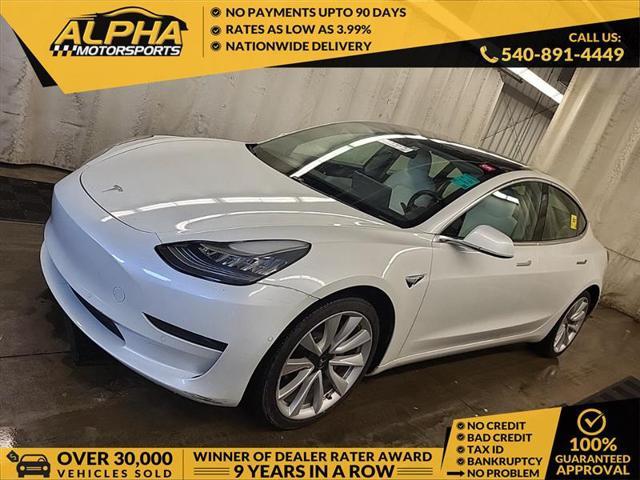 used 2020 Tesla Model 3 car, priced at $16,900