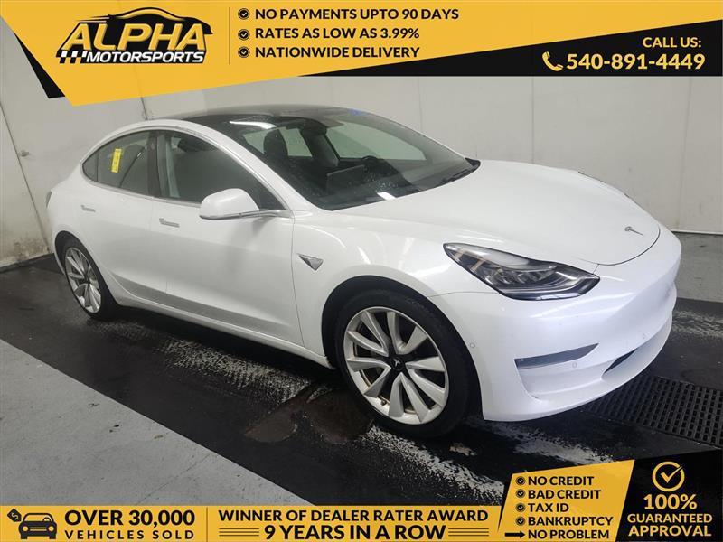 used 2020 Tesla Model 3 car, priced at $14,750