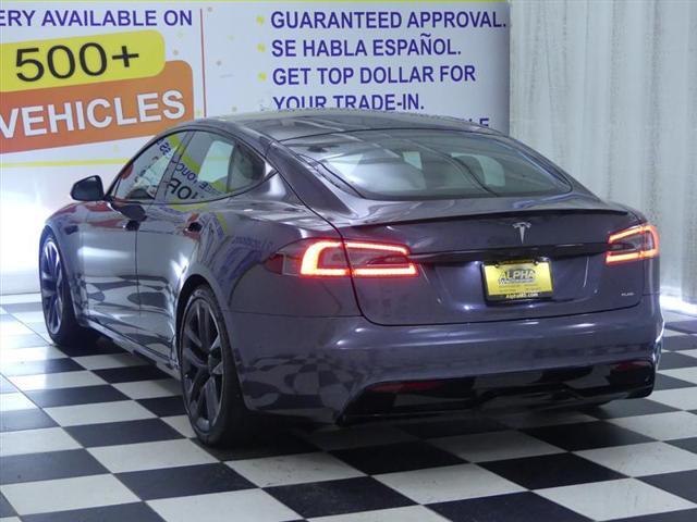 used 2021 Tesla Model S car, priced at $53,500