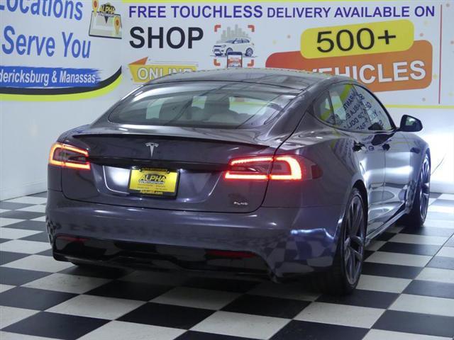 used 2021 Tesla Model S car, priced at $53,500